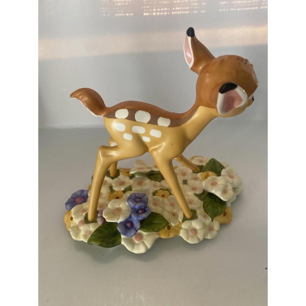 WDCC Walt Disney Classics Collection Bambi Purty Flower with COA & Box - Picture 2 of 8